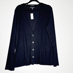 New Banana Republic Marled Ribbed Cardigan Women's Size Medium